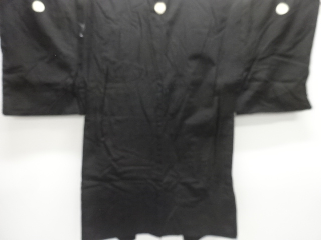 アンティーク　木綿紋付男物羽織